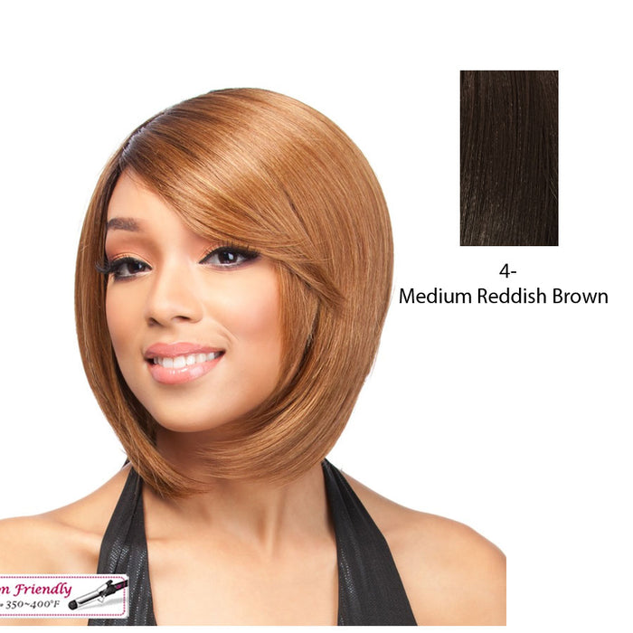 Futura Friendly Wig - Q Elis,Dark Brown