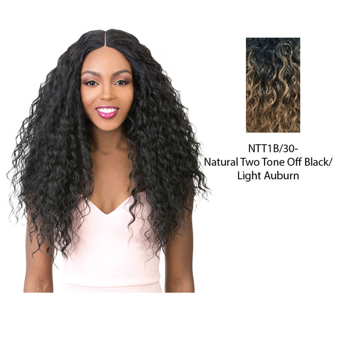 Vixen X 100% Human Hair Premium Mix Full Lace Wig Vixen X Neo French Wave,Ntt1B/30