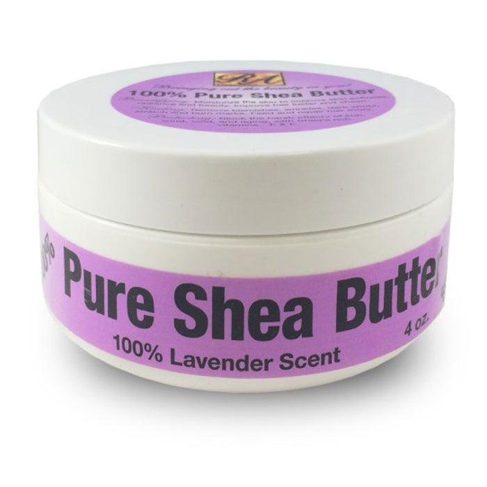 Ra Cosmetics 100% Pure Shea Butter Lavender Scent 4 Oz.