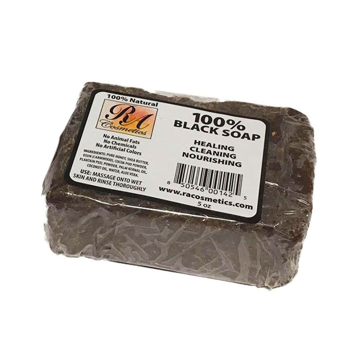Ra Cosmetics 100% Black Soap Original 5 Oz.