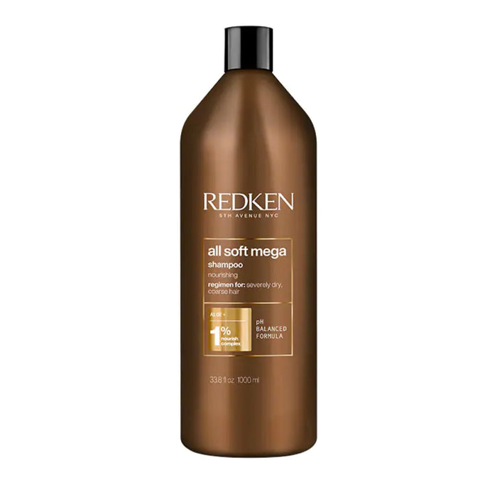 Redken All Soft Mega Shampoo 33.0oz - N