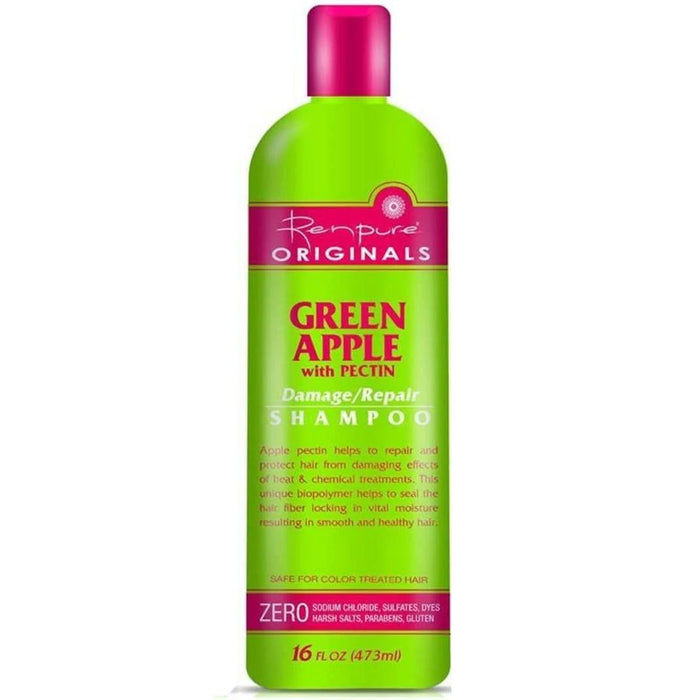 Renpure Orgiginals Green Apple Damage Repair Shampoo 16oz