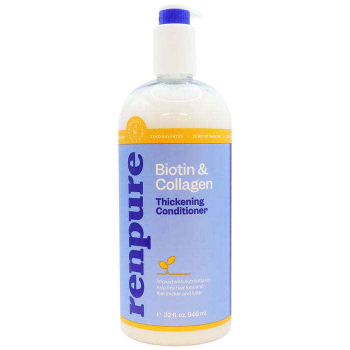 Renpure Biotin and Collagen Thickening Conditioner 32 Oz.