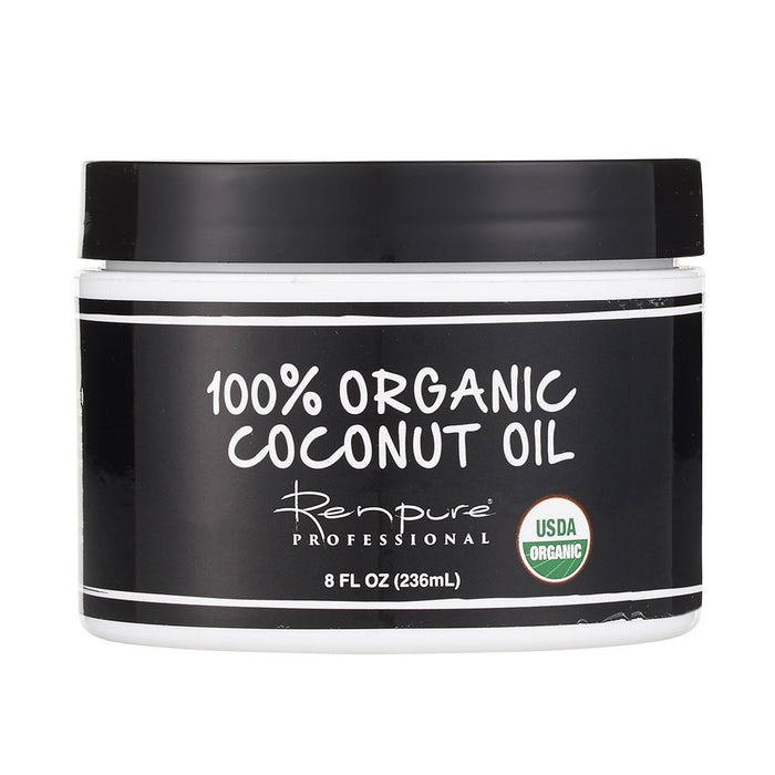 Renpure Black Label 100% Organic Coconut Oil 8 Oz