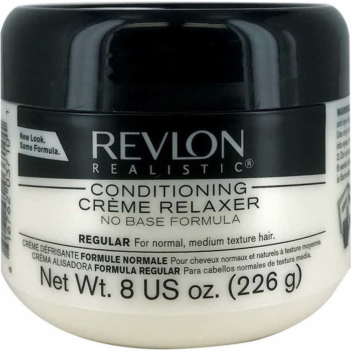 Revlon Realistic Conditioning Creme Relaxer No Base Regular 8 Oz.