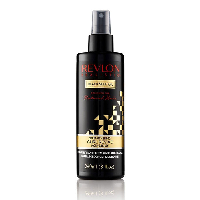 Revlon Realistic Black Seed Oil Strengthening Curl Revive 8 Oz.