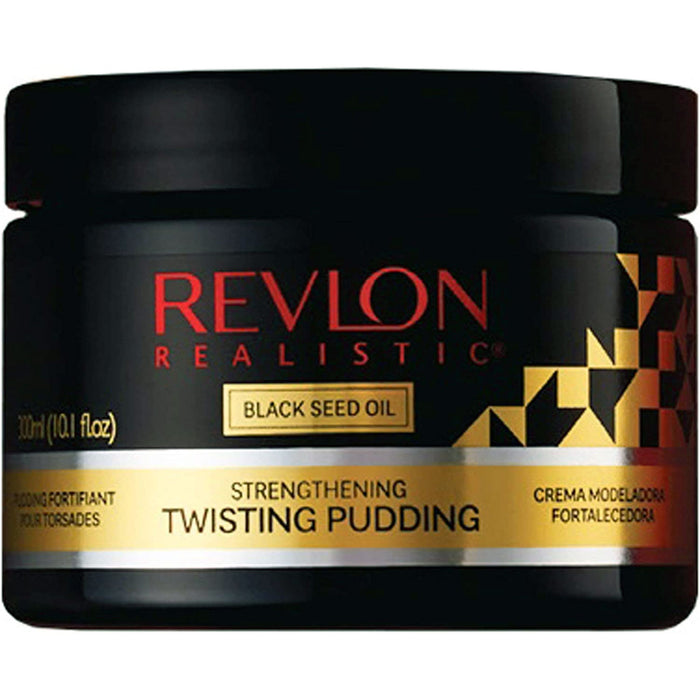 Revlon Realistic Black Seed Oil Strengthening Twisting Pudding 10.1 Oz.