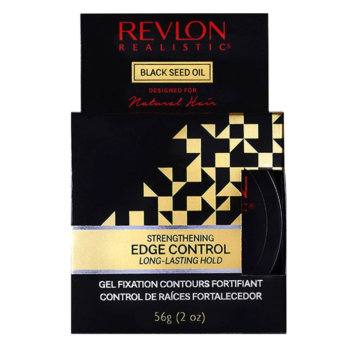Revlon Realistic Black Seed Oil Strengthening Edge Control 2 Oz.