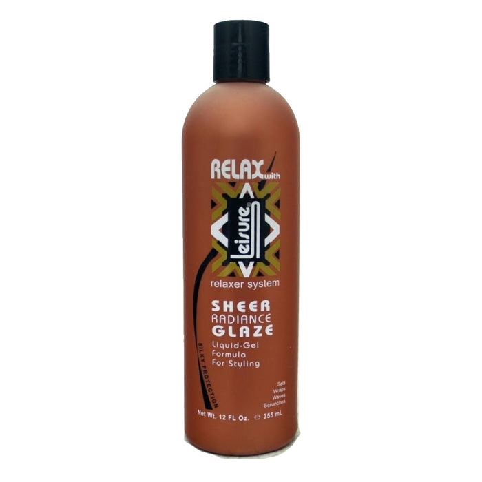 Relax With Leisure Sheer Radiance Glaze Liquid Gel Formula 12 Oz