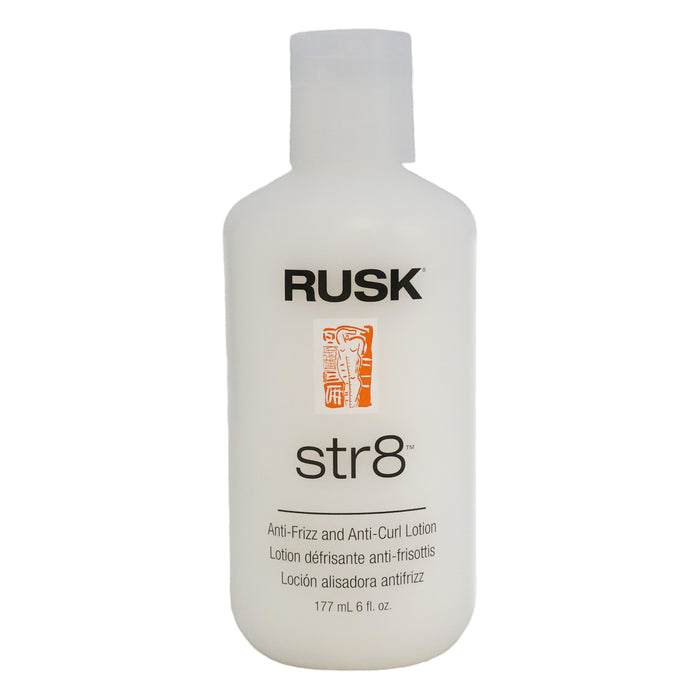 Rusk Design STR8 Anti Frizz and Anti Curl Lotion, 6 Oz.