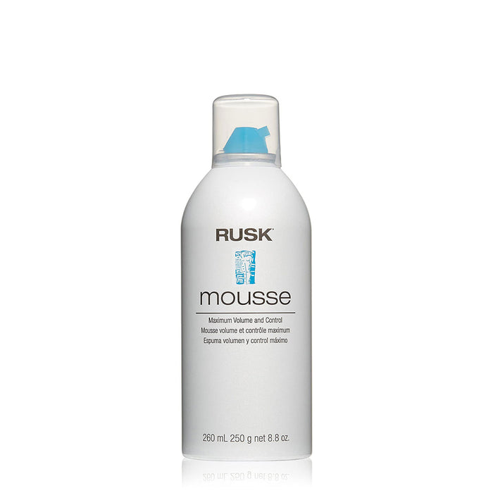 Rusk Design Mousse Maximum Volume and Control, 8.8 Oz.