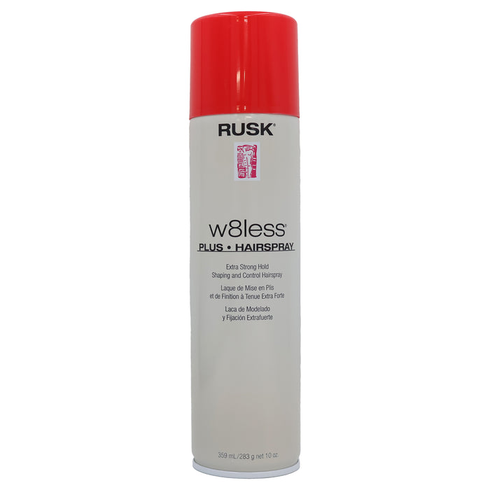 Rusk Designer Collection W8LESS Plus Extra Strong Hold, 10 Oz.