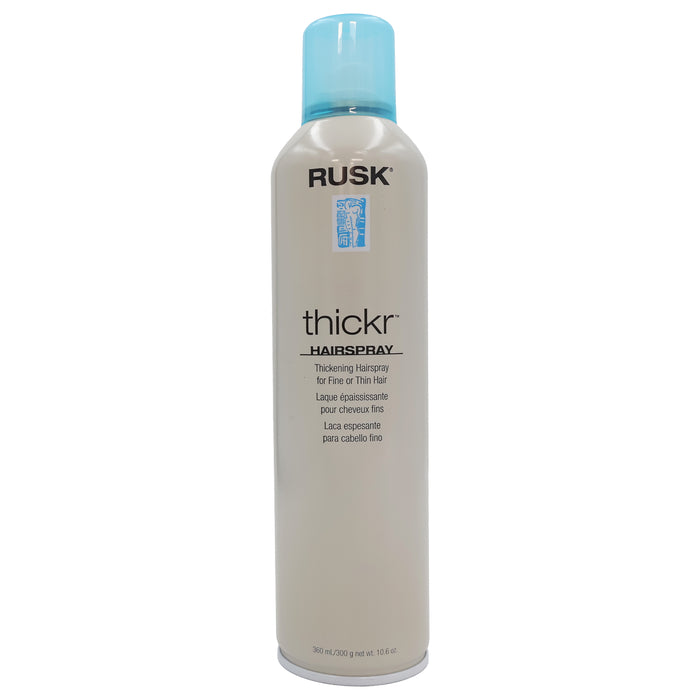 Rusk Design Tjickr 55 Percent VOC Thickening Hairspray, 10.6 Oz.