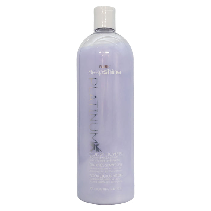 Rusk Deepshine PlatinumX Conditioner, 33.8 Oz.
