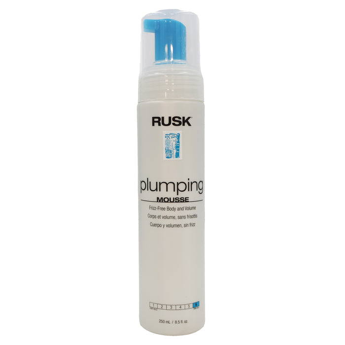 Rusk Design Plumping Mousse Frizz Free Body and Volume, 8.5 Oz.
