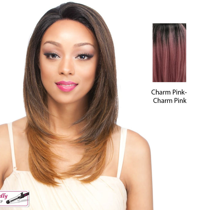 Remi Touch Rt9 Lace Front Wig,Charm Pink
