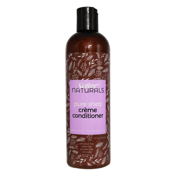 Softee Naturals Pure Shea Creme Conditioner, 12 Oz.