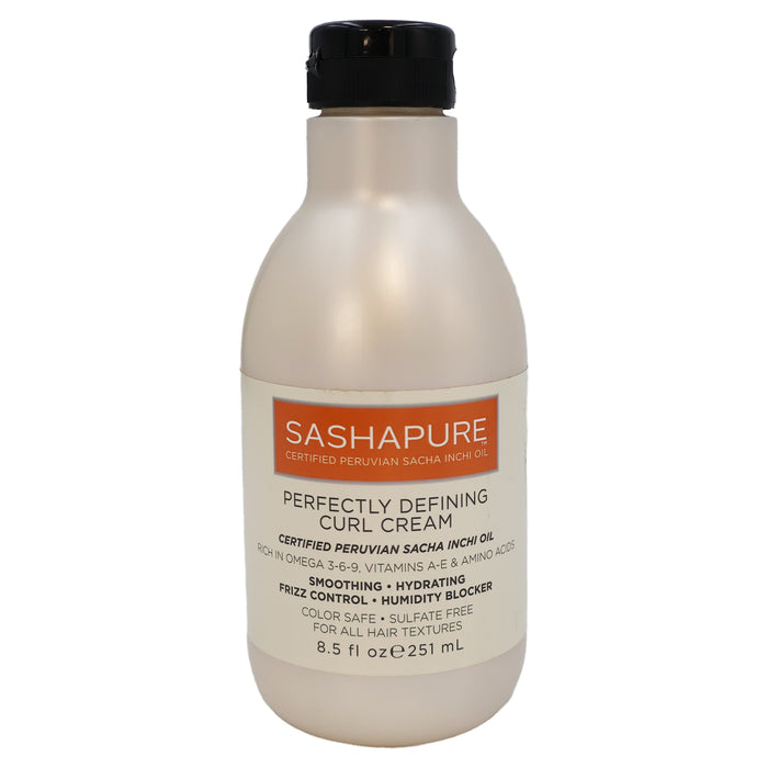 Sashapure Perfectly Defining Curl Cream, 8.5 Oz
