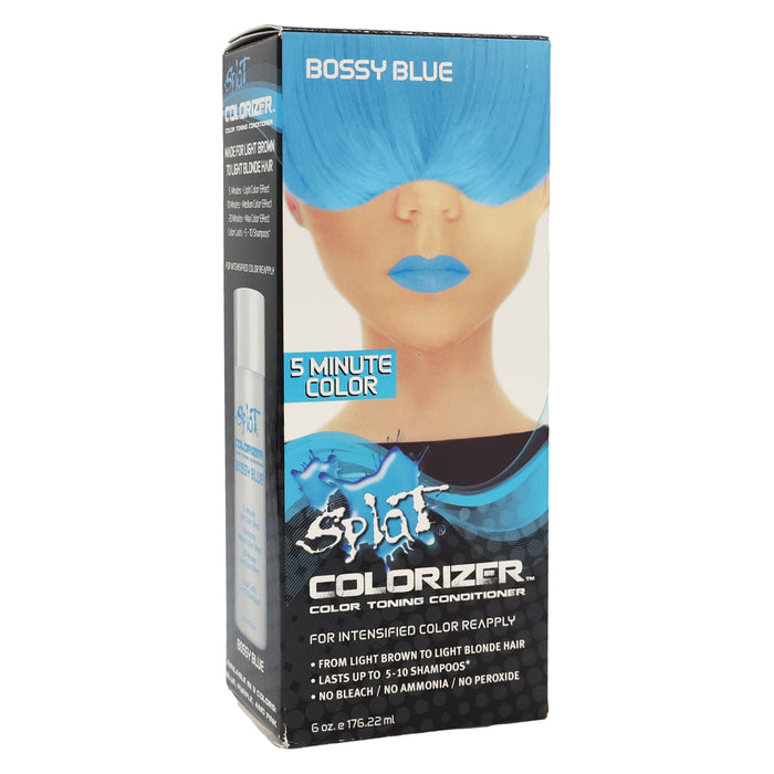 Splat Colorizer Color Toning Conditioner, Bossy Blue, 6 Oz.