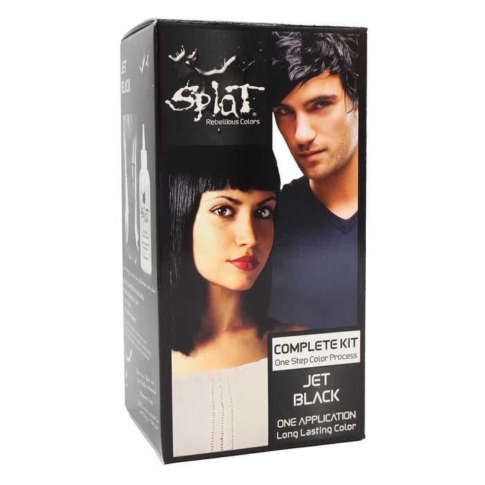 Splat Rebellious Colors Complete Kit Jet Black