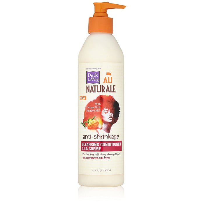 Dark And Lovely Au Naturale Anti Shrinkage Cleansing Conditioner 13.5 Oz.