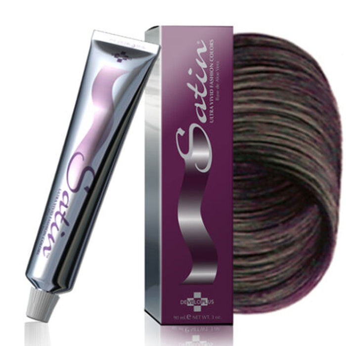 Satin Ultra Vivid Hair Color, Mocha Brown 3 Oz.