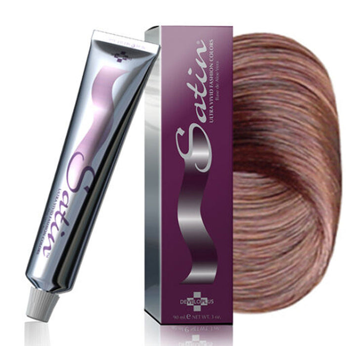 Satin Ultra Vivid Hair Color 5GC Light Golden Copper Chestnut 3 Oz