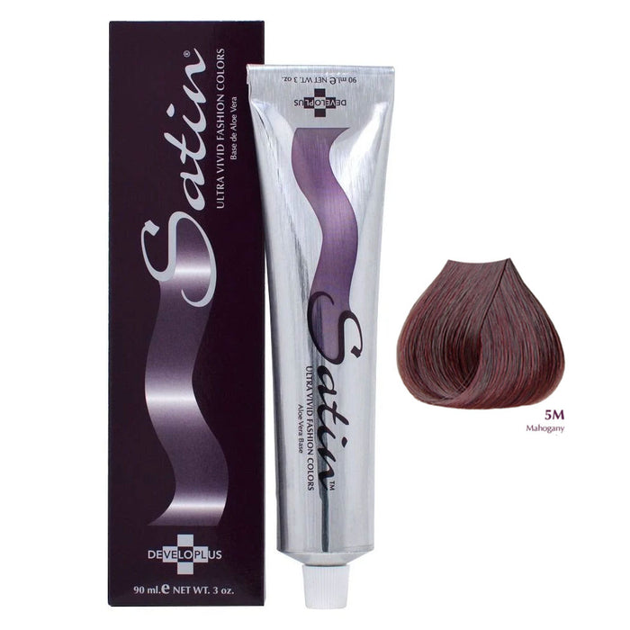 Satin Mahogany Hair Color 5M 3 Oz