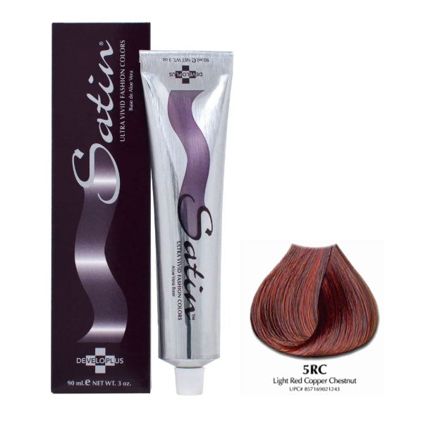 Satin Ultra Vivid Hair Color 5Rc Light Red Copper Chestnut 3 Oz