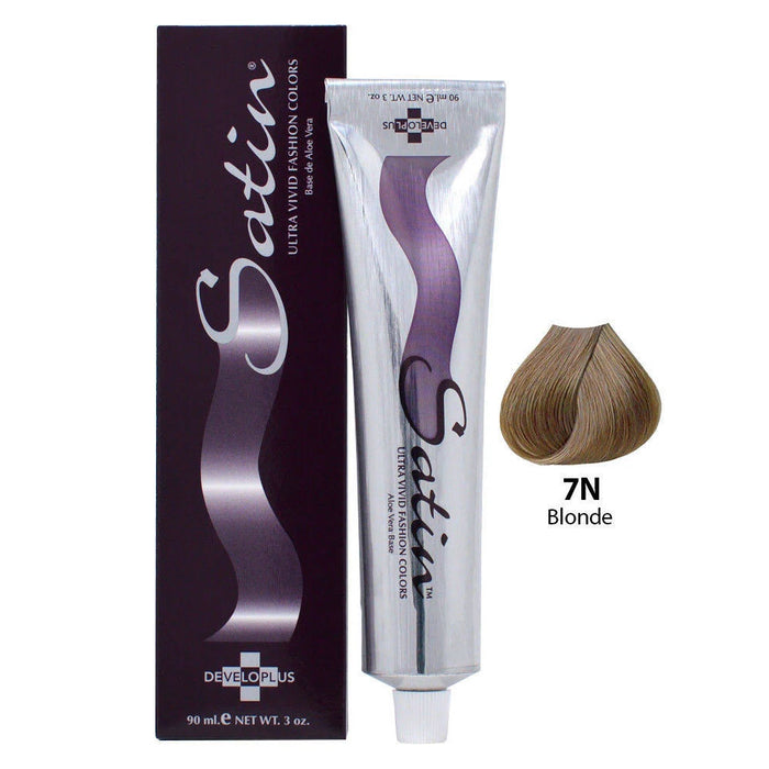 Satin Ultra Vivid Hair Color 7N Blonde 3 Oz