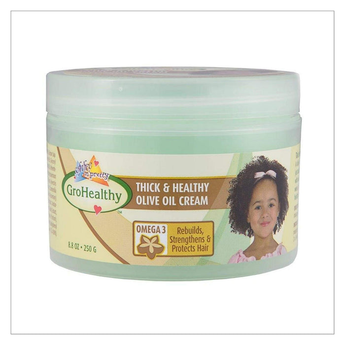 Sof N Free N Pretty Gro Healthy Thick Healthy Olive Oil Cream 8.8 Oz