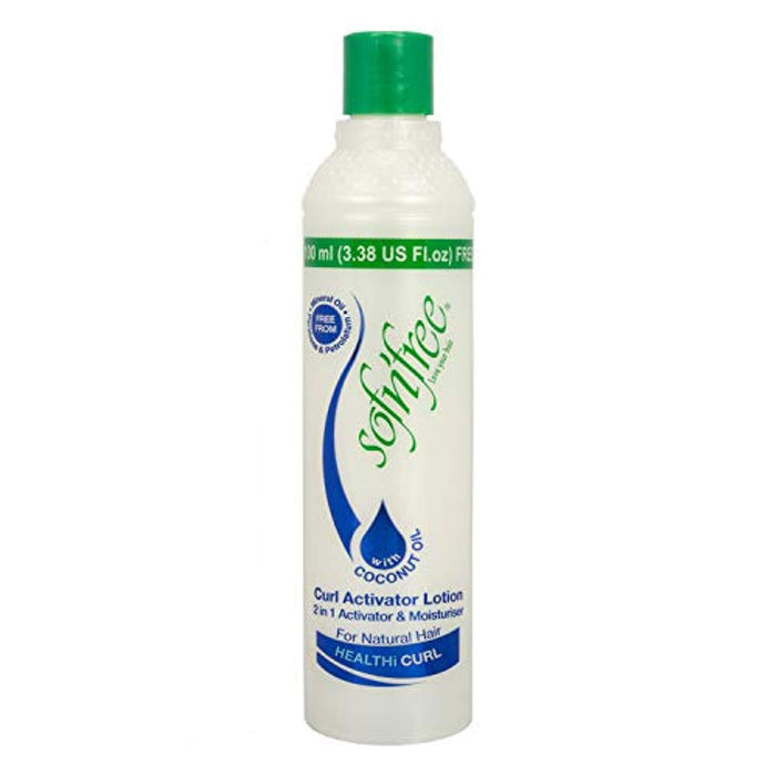 Sofn Free 2 In 1 Curl Activator Lotion With Coconut Oil 12 Oz