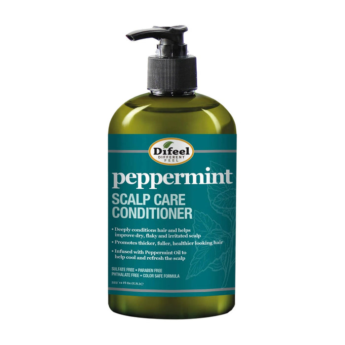 Difeel Peppermint Scalp Care Conditioner 12 Oz.