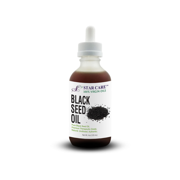 Star Care 100% Virgin Black Cumin Oil, 4 Oz.