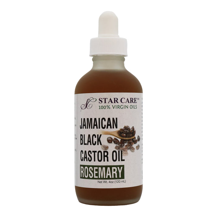 Star Care Jamaican Black Castor Oil Rosemary, 4 Oz.