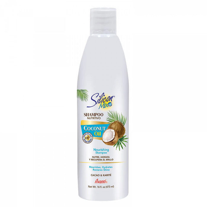 Silicon Mix Coconut Oil Shampoo, 16 oz