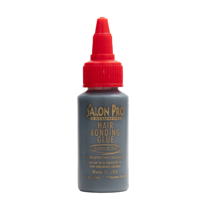 Salon Pro Anti Fungus Hair Bonding Glue Super Bond Black 1 Oz