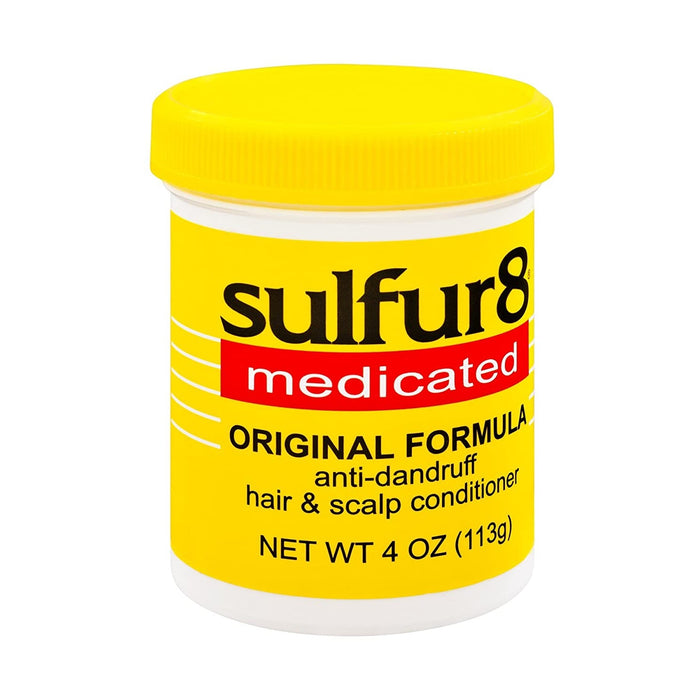 Sulfur8 Hair Scalp Conditioner, Anti Dandruff, Original Formula, Medicated 4 Oz