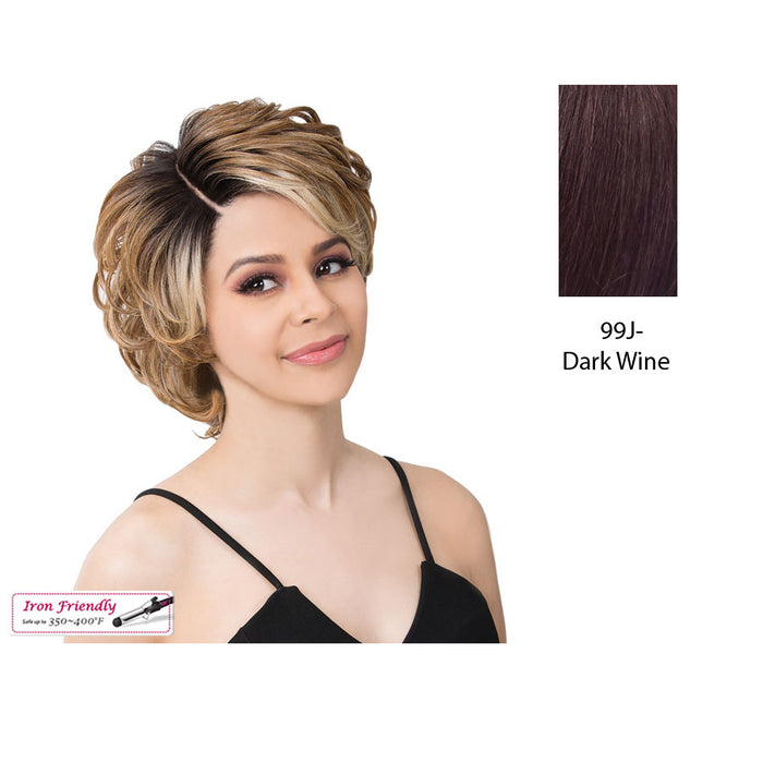 Synthetic Wig 2020 - Tessa,Dark Wine