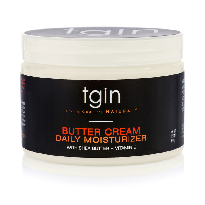 Thank God Its Natural Moisturizer, Daily, Butter Cream, 12 Oz.