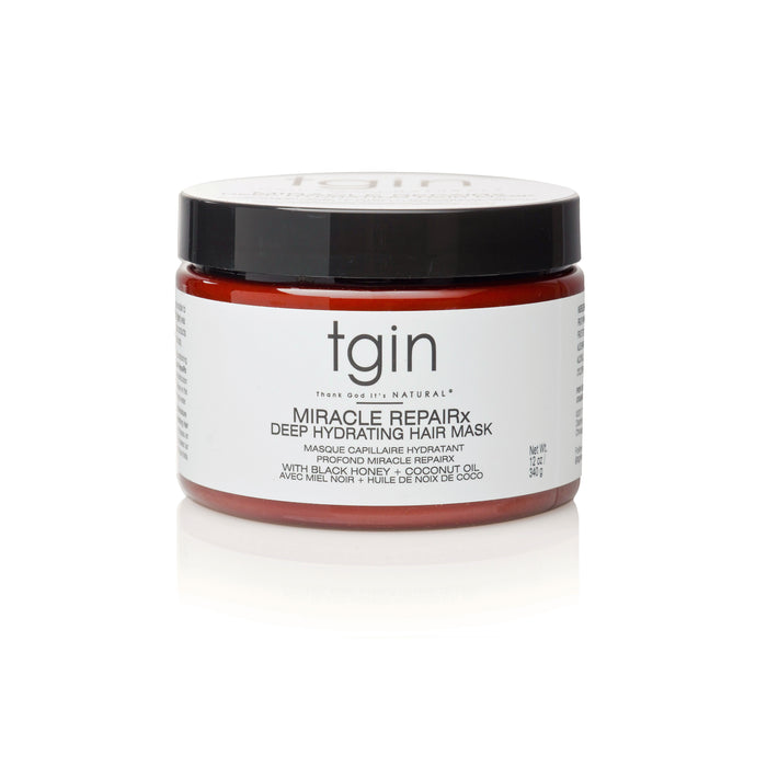 Tgin Miracle Repairx Deep Hydrating Hair Masque, 12 Oz.