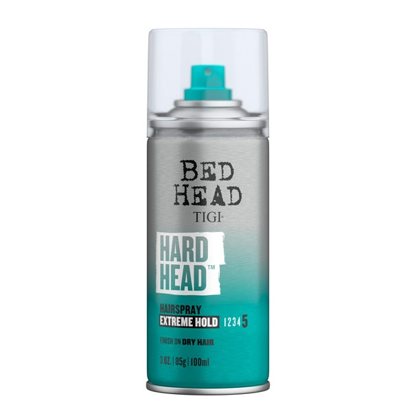 TIGI Bed Head Travel Size Hard Head Extreme Hold Hairspray 3 Oz.