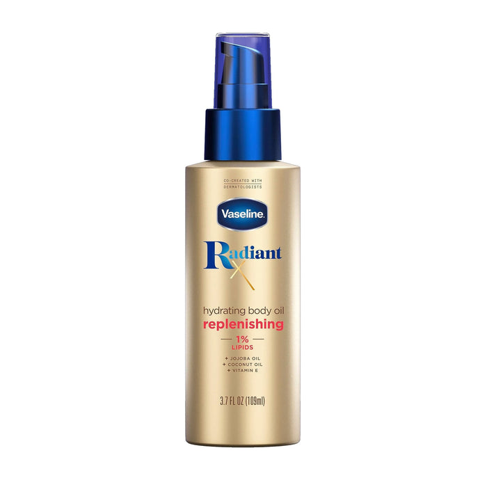 Vaseline Radiant x Replenishing and Hydrating Body Oil, 3.7 Oz