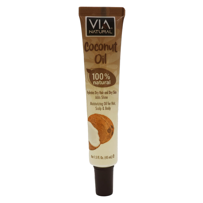 Via Natural Ultra Care Coconut Oil, 1.5 Oz.