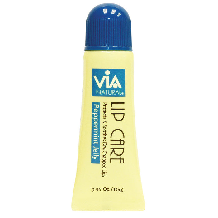Via Natural Lip Care Peppermint Jelly 0.35 Oz.