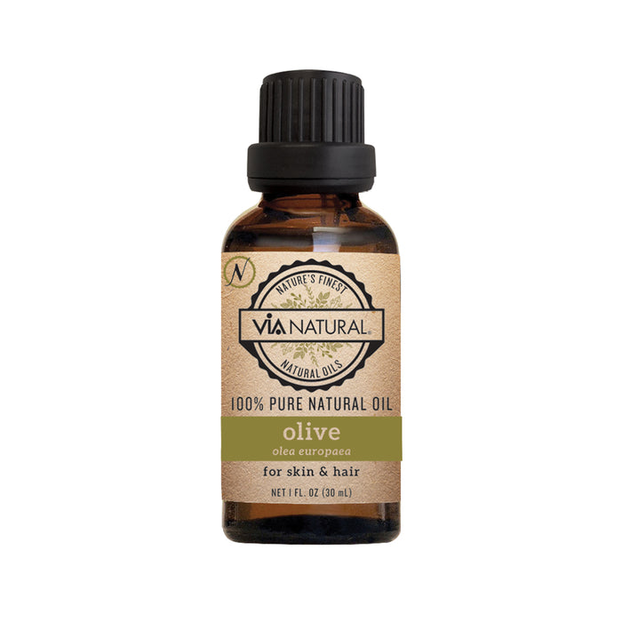 Via Natural 100 Pure Natural Oil Olive 1 Oz.