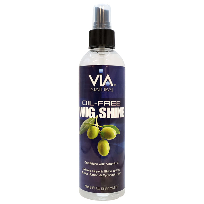 Via Natural Oil Free Wig Shine 8 Oz.