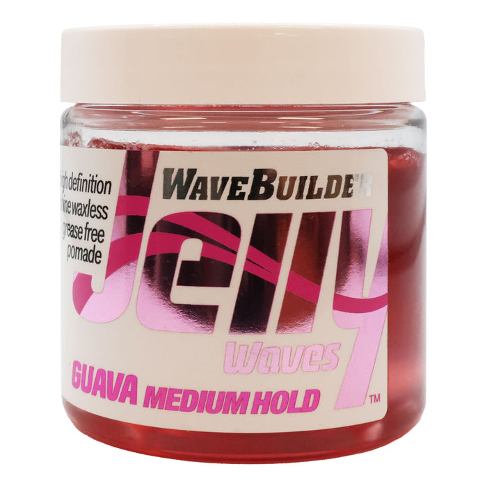 Wavebuilder Jelly Waves Guava Medium Hold Pomade 4 Oz.