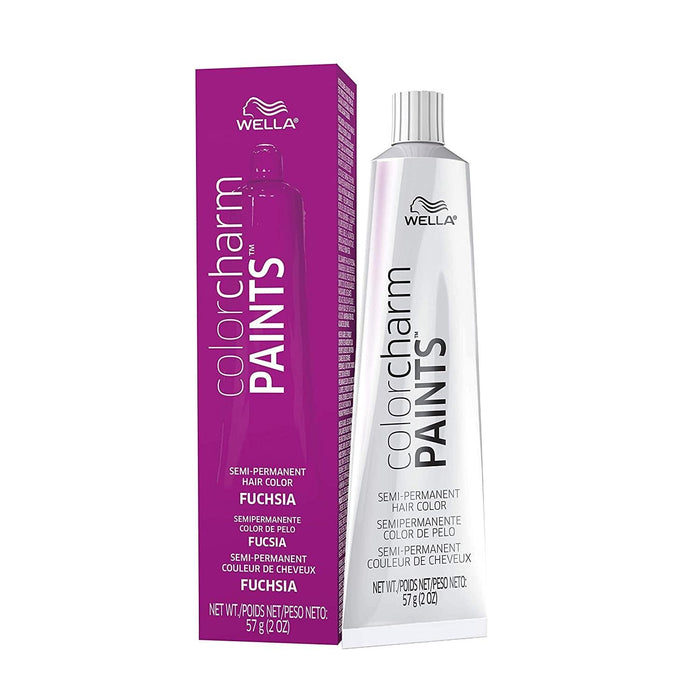 Wella Color Charm Paints Semi-Permanent Haircolor Fuchsia 2 Oz.