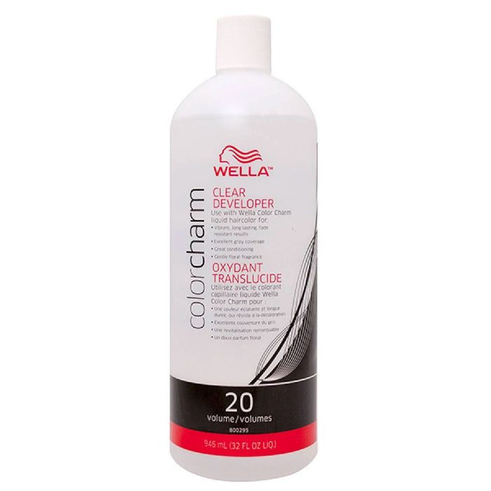 Wella Color Charm Cream Developer 20 Volume 32 Oz.